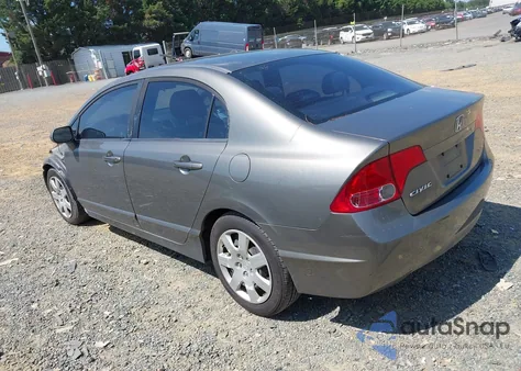 2008 Honda Civic Lx from USA, damaged, VIN 1HGFA16538L017077